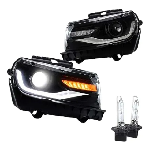 Bloc optique avec projecteurs HID et feux LED