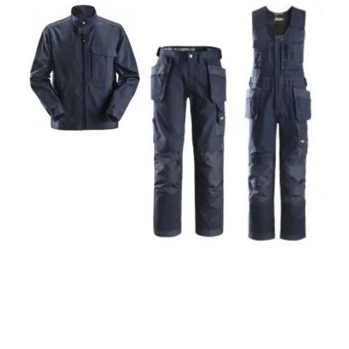 Composé de la salopette PH Canvas+, du pantalon PH Canvas+ et de la veste Service,